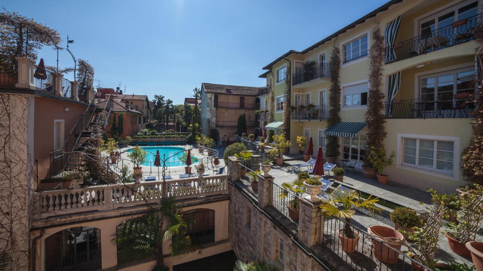 Residenza Dei Fiori Aparthotel Cannero Riviera Exterior foto
