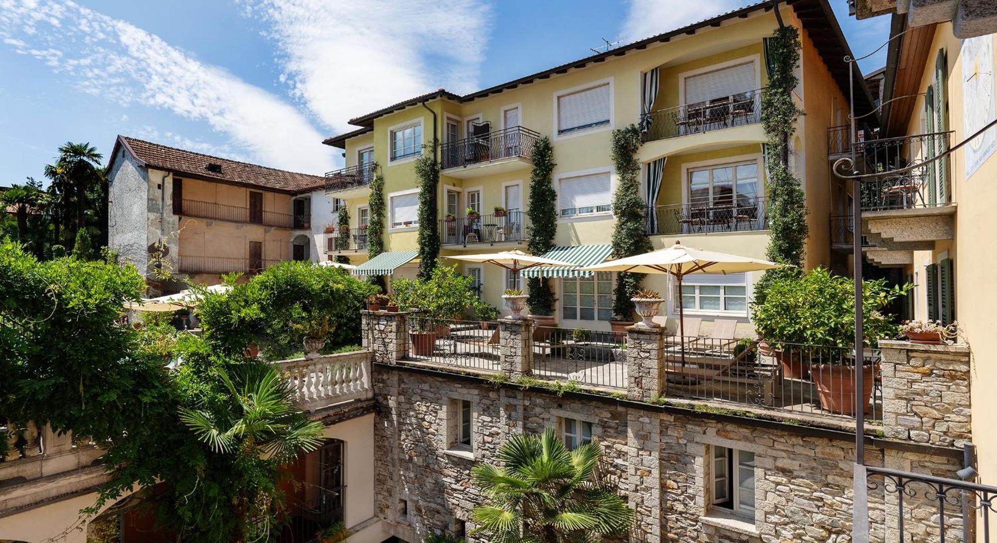 Residenza Dei Fiori Aparthotel Cannero Riviera Exterior foto