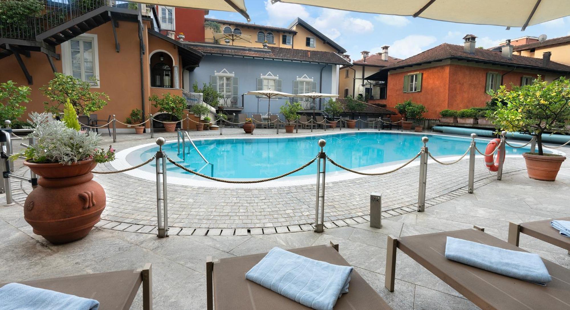 Residenza Dei Fiori Aparthotel Cannero Riviera Exterior foto